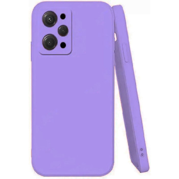 Θήκη Πλάτης Σιλικόνης Soft για Xiaomi Redmi 12 4G -Χρώμα: Μωβ
