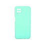 Θήκη Πλάτης Σιλικόνης Απλή με Προστασία Κάμερας για Samsung A127 Galaxy A12 - Χρώμα: Μέντα
