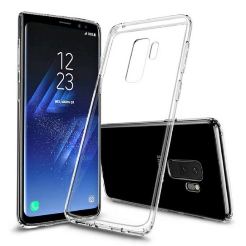 Θήκη Πλάτης Σιλικόνης Απλή για Samsung Galaxy S9 Plus - Χρώμα: Διάφανο Θήκη Πλάτης Σιλικόνης Απλή για Samsung Galaxy S9 Plus - Χρώμα: Διάφανο