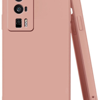 Θήκη Πλάτης Σιλικόνης Soft για Xiaomi Poco F5 Pro - Χρώμα: Απαλό Ρόζ