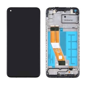 Incell Οθόνη LCD με Μηχανισμό Αφής Assembly και Πλαίσιο για Samsung Galaxy A11 A115F - Χρώμα: Μαύρο