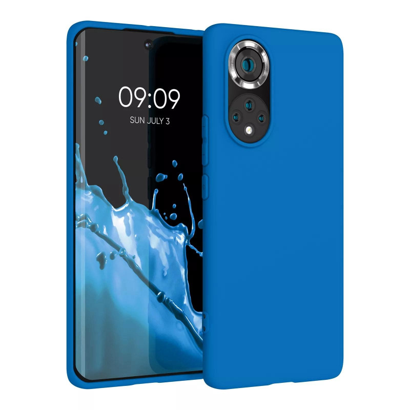 Θήκη Πλάτης Σιλικόνης Απλή για Huawei Nova 9/Honor 50 - Χρώμα: Μπλε Θήκη Πλάτης Σιλικόνης Απλή για Huawei Nova 9/Honor 50 - Χρώμα: Μπλε