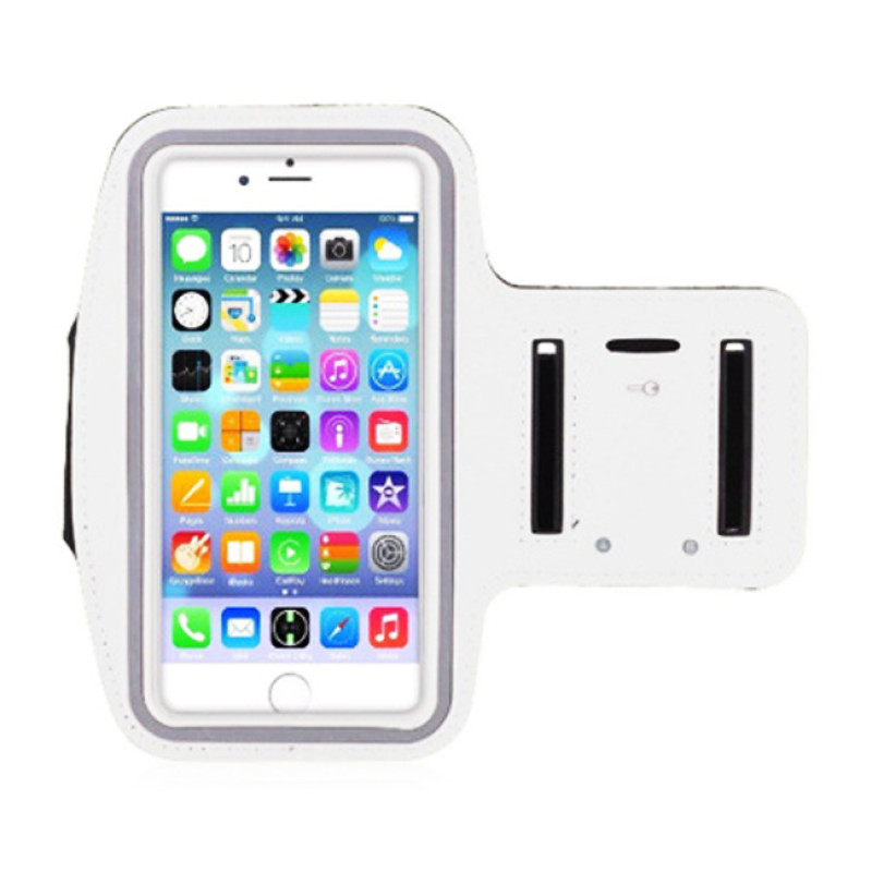 Universal Θήκη Μπράτσου για Κινητά 3.5''-4.0'' - Χρώμα: Άσπρο