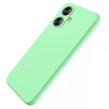 Θήκη Πλάτης Σιλικόνης Soft για Xiaomi Poco M6 - Χρώμα: Απαλό Πράσινο