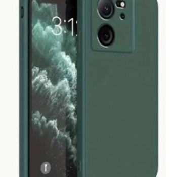 Θήκη Πλάτης Σιλικόνης Soft για Xiaomi Mi 13T - Χρώμα: Σκούρο Πράσινο