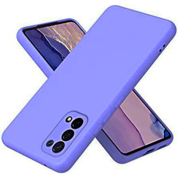 Θήκη Πλάτης Σιλικόνης Soft για Oppo A74 5G - Χρώμα: Λιλά