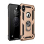 Σκληρή Θήκη Πλάτης Armor με Βάση Στήριξης για iPhone XS Max - Χρώμα: Χρυσό