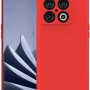 Θήκη Πλάτης Σιλικόνης Soft για Oneplus 10 Pro - Χρώμα: Κόκκινο
