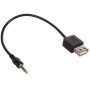 Καλώδιο Μετατροπέας 3.5mm Male σε USB-A Female 1.5m - Χρώμα: Μαύρο