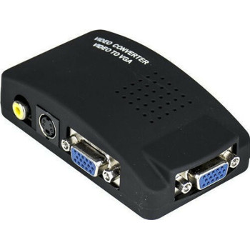 Μετατροπέας Σήματος Video από BNC σε VGA CVT-751 Μαύρο
