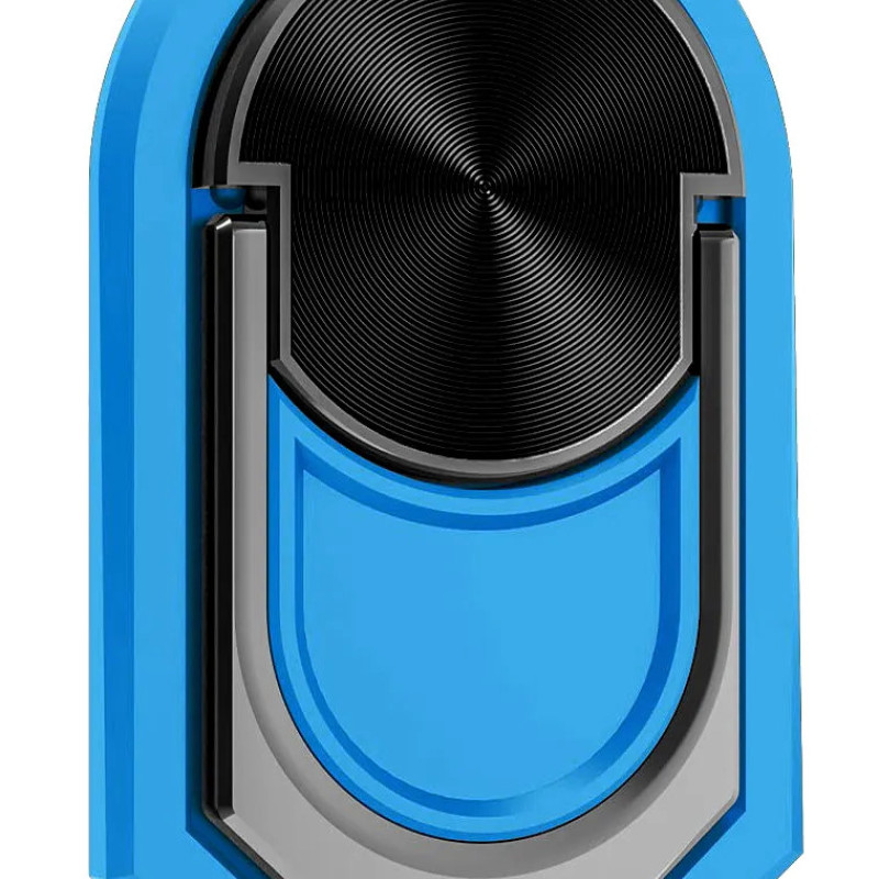 Μαγνητικό Ring Holder 360° Περιστροφή για όλα τα Smartphones - Χρώμα: Απαλό Μπλε