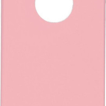 Θήκη Πλάτης Σιλικόνης Απλή για Iphone 5/5S/5C - Χρώμα: Ρόζ