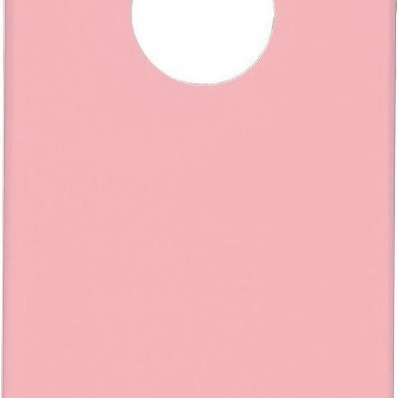 Θήκη Πλάτης Σιλικόνης Απλή για Iphone 6/6S - Χρώμα: Ρόζ