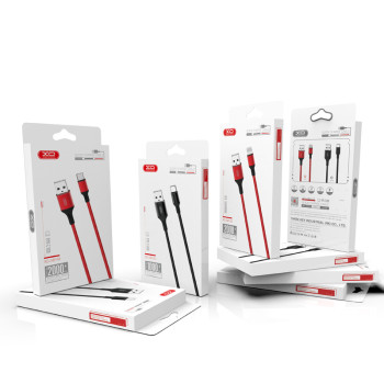 XO NB143 Καλώδιο Regular USB 2.0 σε Type-C 2m - Χρώμα: Μαύρο XO NB143 Καλώδιο Regular USB 2.0 σε Type-C 2m - Χρώμα: Μαύρο