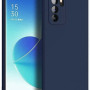 Θήκη Πλάτης Σιλικόνης Soft για Oppo Reno6 5G - Χρώμα: Σκούρο Μπλε