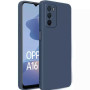 Θήκη Πλάτης Σιλικόνης Soft για Oppo A16/A16S/A16R - Χρώμα: Σκούρο Μπλε
