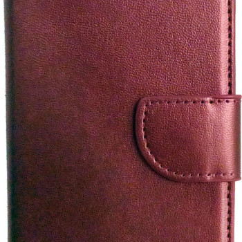 Θήκη Βιβλίο με Κλίπ για Huawei Y5 2018 - Χρώμα: Μπορντό