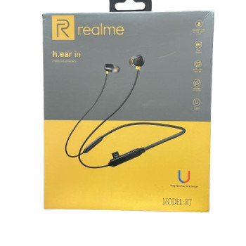 Realme Ασύρματα Bluetooth Ακουστικά BT - Χρώμα: Μαύρο