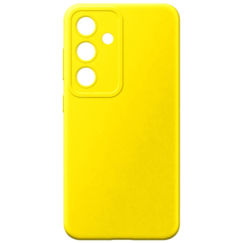 Θήκη Πλάτης Σιλικόνης Soft για Samsung Galaxy S24 Plus - Χρώμα: Κίτρινο