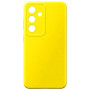 Θήκη Πλάτης Σιλικόνης Soft για Samsung Galaxy S24 Plus - Χρώμα: Κίτρινο
