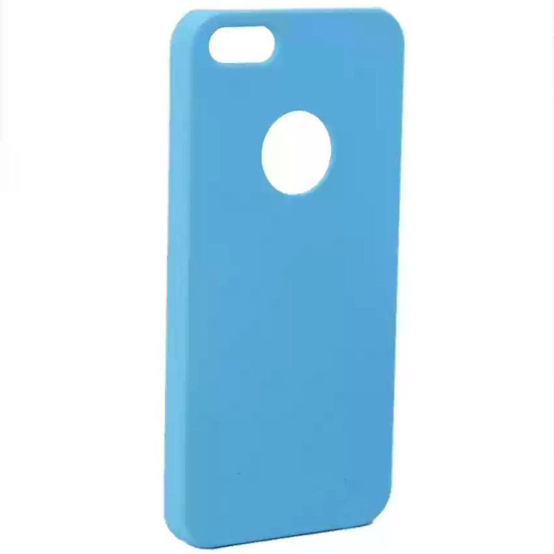 Θήκη Πλάτης Σιλικόνης Απλή για Iphone 5/5S/5C - Χρώμα: Γαλάζιο Θήκη Πλάτης Σιλικόνης Απλή για Iphone 5/5S/5C - Χρώμα: Γαλάζιο