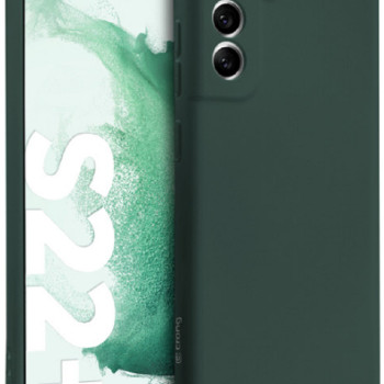 Θήκη Πλάτης Σιλικόνης Soft για Samsung Galaxy S21 Plus - Χρώμα: Σκούρο Πράσινο