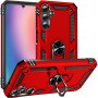 Σκληρή Θήκη Πλάτης Armor με Βάση Στήριξης για Samsung Galaxy A25 - Χρώμα: Κόκκινο