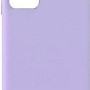 Θήκη Πλάτης Σιλικόνης Απλή για TCL 30 4G - Χρώμα: Λιλά
