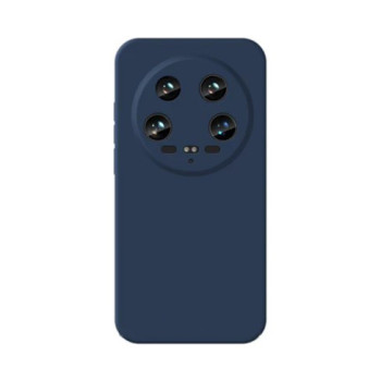 Θήκη Πλάτης Σιλικόνης Soft για Xiaomi 14 Ultra - Χρώμα: Σκούρο Μπλε