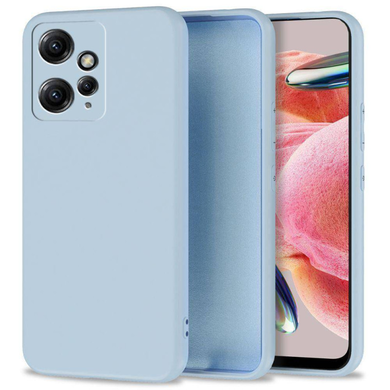 Θήκη Πλάτης Σιλικόνης Soft για Xiaomi Redmi Note 12S - Χρώμα: Γαλάζιο