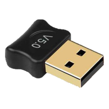 Μίνι Dongle USB Bluetooth V5.0 Adapter με Εμβέλεια 20-50m - Χρώμα: Μαύρο