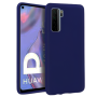 Θήκη Πλάτης Σιλικόνης Απλή για Huawei P40 Lite 5G - Χρώμα: Σκούρο Μπλέ