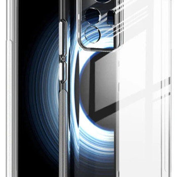 Θήκη Πλάτης Σιλικόνης Anti Shock για Xiaomi 12T - Χρώμα: Διάφανο