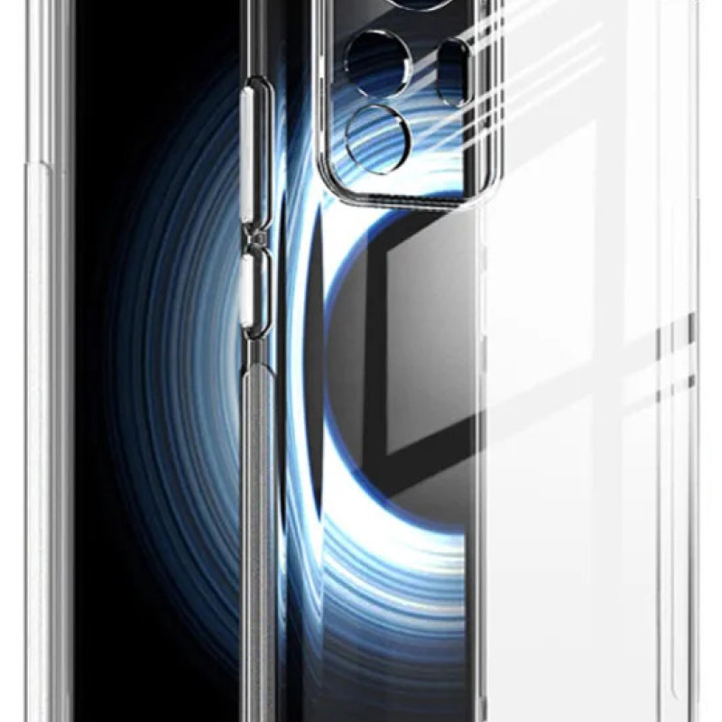 Θήκη Πλάτης Σιλικόνης Anti Shock για Xiaomi 12T - Χρώμα: Διάφανο