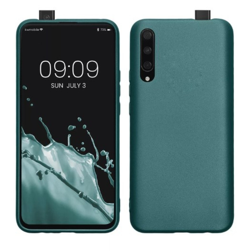 Θήκη Πλάτης Σιλικόνης Soft για Huawei Honor 9X Pro - Χρώμα: Πετρόλ