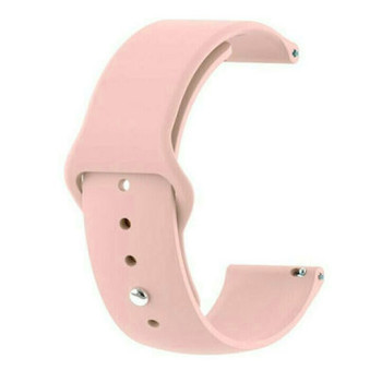 Smoothband Λουράκι Σιλικόνης με Pin για Apple Watch 38/40/41mm - Χρώμα: Απαλό Ροζ