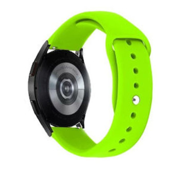 Smoothband Λουράκι Σιλικόνης με Pin για Apple Watch 38 / 40mm - Χρώμα: Λαχανί