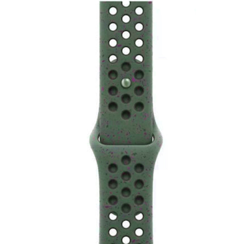 Smoothband Λουράκι Σιλικόνης με Pin & για Apple Watch 49mm - Χρώμα: Πολύχρωμο Χακί