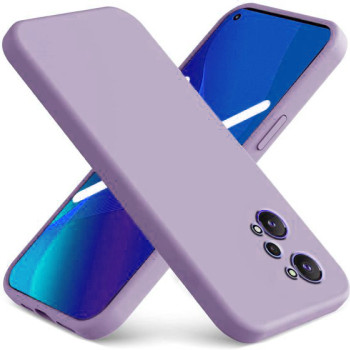 Θήκη Πλάτης Σιλικόνης Soft με Προστασία Κάμερας για Realme GT Neo 2 - Χρώμα: Λιλά