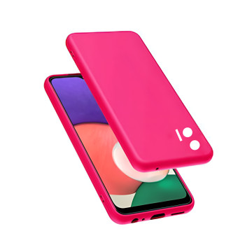 Θήκη Πλάτης Σιλικόνης Soft για Motorola G53 - Χρώμα: Φούξια