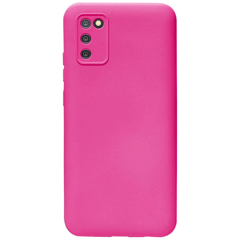 Θήκη Πλάτης Σιλικόνης Soft για Samsung Galaxy A02S - Χρώμα: Φούξια
