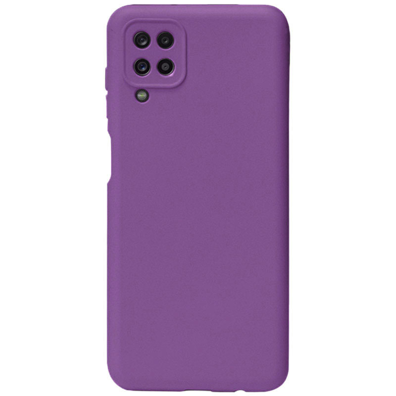 Θήκη Πλάτης Σιλικόνης Soft HQ για Samsung Galaxy A12 Χρώμα: Σκούρο Μωβ Θήκη Πλάτης Σιλικόνης Soft HQ για Samsung Galaxy A12 Χρώμα: Σκούρο Μωβ