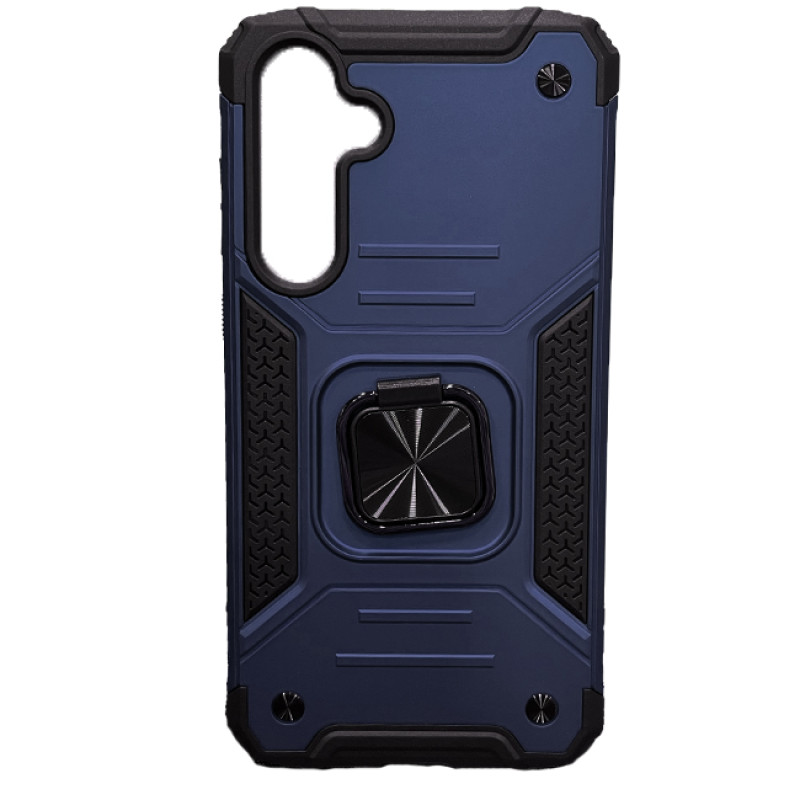 Σκληρή Θήκη Πλάτης New Armor με Βάση Στήριξης για Samsung Galaxy A35 - Χρώμα: Σκούρο Μπλε Σκληρή Θήκη Πλάτης New Armor με Βάση Στήριξης για Samsung Galaxy A35 - Χρώμα: Σκούρο Μπλε