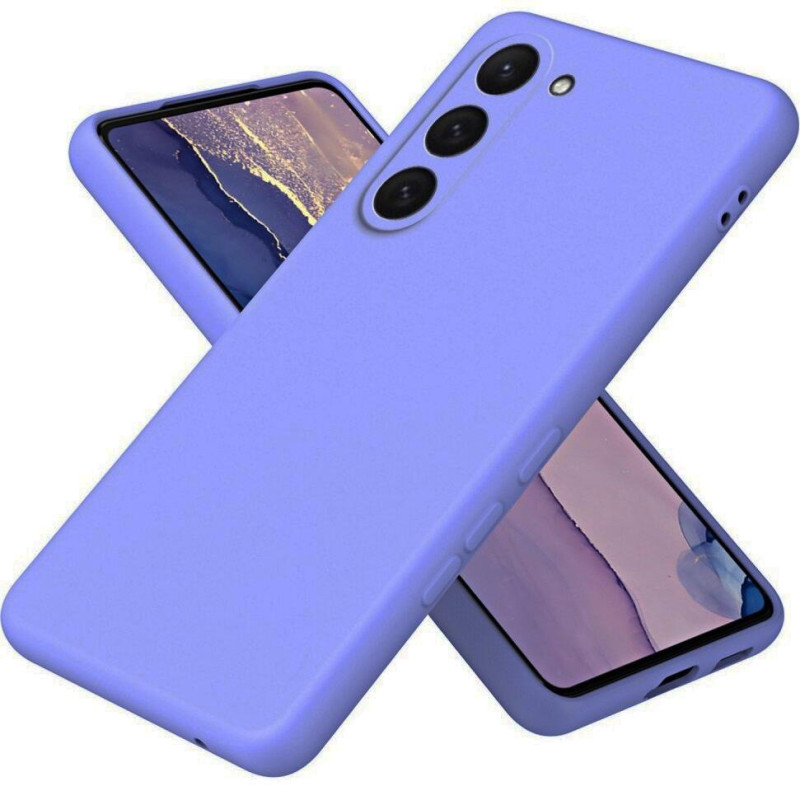 Θήκη Πλάτης Σιλικόνης Soft για Samsung Galaxy S23 FE - Χρώμα: Λιλά