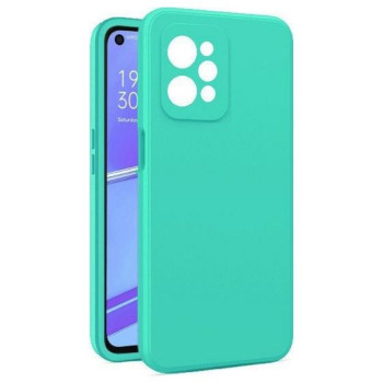 Θήκη Πλάτης Σιλικόνης Απλή για Realme C31 - Χρώμα: Τιρκουάζ