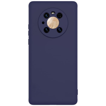 Θήκη Πλάτης Σιλικόνης Soft για Huawei Mate 40 Pro - Χρώμα: Σκούρο Μπλε