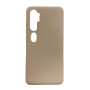 Θήκη Πλάτης Σιλικόνης Απλή για Xiaomi Mi Note 10 Pro - Χρώμα: Καφέ