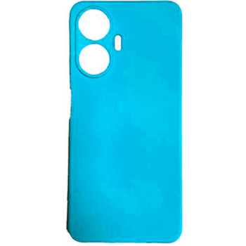 Θήκη Πλάτης Σιλικόνης Soft για Realme C55 - Χρώμα: Γαλάζιο