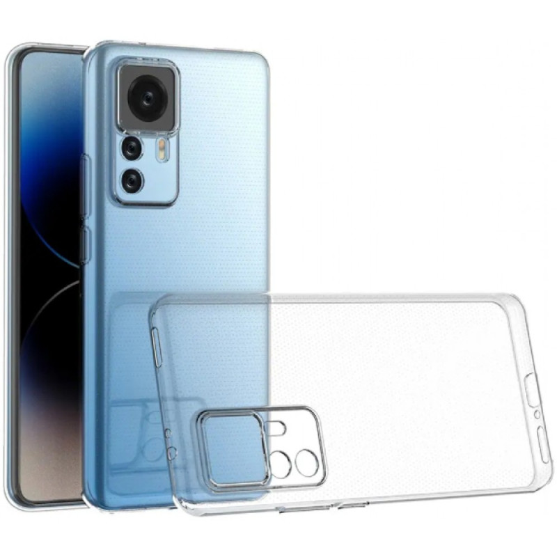 Θήκη Πλάτης Σιλικόνης Anti Shock για Xiaomi Mi 12 Lite - Χρώμα: Διάφανο