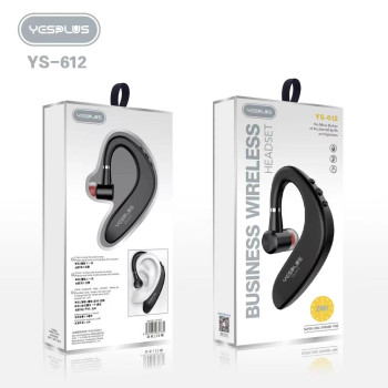 YESPLUS YS-612 Business Ασύρματο Bluetooth Ακουστικό - Χρώμα: Μαύρο